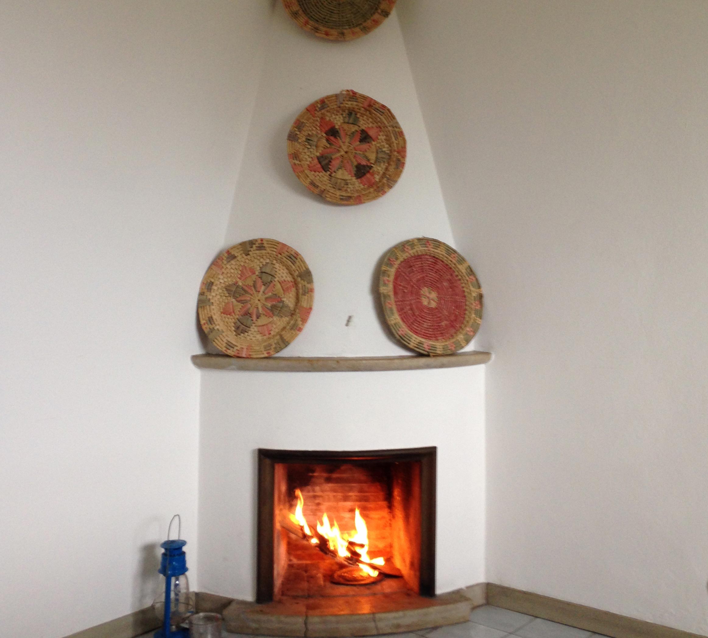 Villa Limonaia Garda Lake Guesthouse Fireplace in Autumn